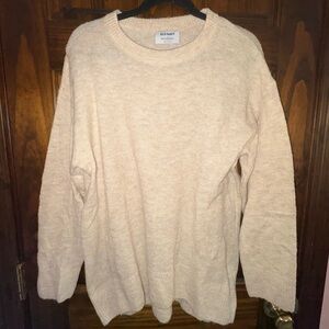 Old Navy Beige Knit Sweater